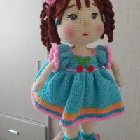 عروسک بافتنی دست ساز