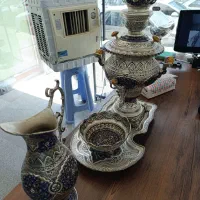 پارچ و سماور|کلکسیون اشیاء عتیقه|تربت‌حیدریه, قائم|دیوار