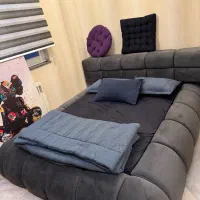 تخت دو نفره لوکس قیمت مناسب|تخت و سرویس خواب|رشت, گلسار|دیوار