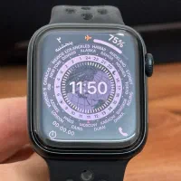 اپل واچ SE نسل ۲ سایز 44mm میدنایت فوق‌العاده تمیز