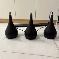 لوستر فلزی ۳ شعله مدل شیپوری|لوستر و چراغ آویز|اصفهان, خانه اصفهان|دیوار