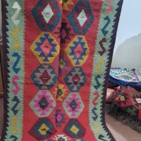گلیم دستباف|گلیم، جاجیم، گبه|اصفهان, نقش جهان|دیوار