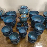 سرویس سفال و بشقاب و خورشت خوری پیرکس|ظروف سرو و پذیرایی|کرج, حصارک بالا|دیوار