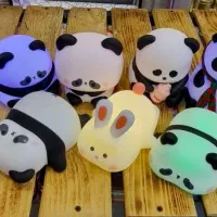 شب خواب سیلیکونی  لمسی شارژی  پانداهای خرگوش بامزه