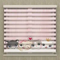 پرده های زبرا ساده وطرح دار(اداری و خانگی)|پرده، رانر، رومیزی|اصفهان, باغ دریاچه|دیوار