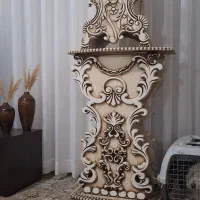 ساعت ایستاده چوبی