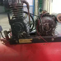 پمپ باد ۱۰۰لیتری ایتالیایی|ماشینآلات صنعتی|قرچک, مهدیه|دیوار