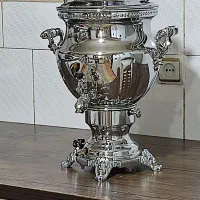 سماور گازی ۵ لیتری  در حد نو