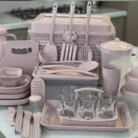 سرویس مسافرتی 90پارچه صحرا رنگبندی|ظروف سرو و پذیرایی|شیراز, محراب|دیوار