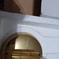 اینه اصلاح ،دیواری ،طلایی رنگ ،مارک پرتی|لوازم حمام|نجف‌آباد, امیرآباد|دیوار