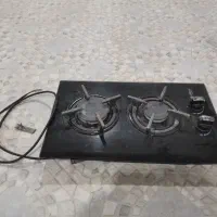 اجاق گاز رومیزی صفحه شیشه ای توکار