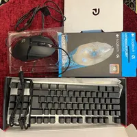 موس لاجیتک g402 و کیبورد فن تک fighter tkl ll k613