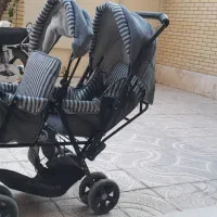 کالسکه دو قلو|کالسکه و لوازم جانبی|اصفهان, گرکان|دیوار