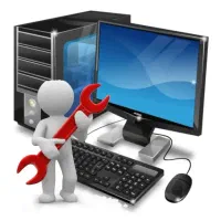 نصب ویندوز در محل،ارتقاء سیستم،آموزش کامپیوتر و..
