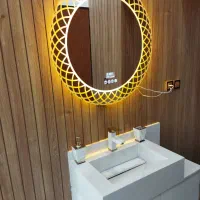 آینه دکوراتیو و آینه بک لایت آینه دفرمه