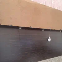تخت ۲ نفره ام دی اف با تشک|تخت و سرویس خواب|قم, نیروگاه|دیوار