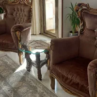 مبل استیل ۷ نفره|مبلمان خانگی و میز عسلی|شاهین‌شهر, مخابرات (شهید بهشتی)|دیوار