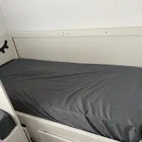 دو عدد تخت نوجوان همراه با تشک