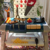 میز ابزار کودک همراه دلر