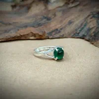 انگشتر نقره925زنانه با نگین های زیبا