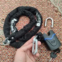 قفل زنجیری فولادی ردلاین اصل، موتورسیکلت/دوچرخه