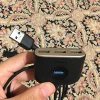 هاب 4 پورت USB 2.0 باسئوس مدل CAHUB-AY