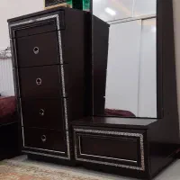 سرویس خواب کامل دو نفره بدون تشک|تخت و سرویس خواب|شاهرود, |دیوار