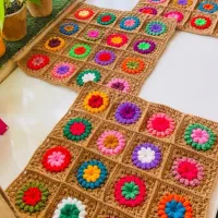 دستبافت|گلیم، جاجیم، گبه|شیراز, عفیف‌آباد|دیوار