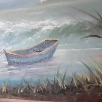 تابلو نقاشی منظره|تابلو، نقاشی، عکس|مشهد, شهید شهریاری|دیوار