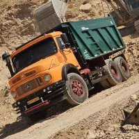 حمل ماسه 06 شسته سنگ و راکفیل مخلوط آجر با کمپرسی