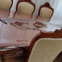 میز غذا خوری ۸نفره نو و