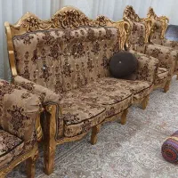 مبلمان ۷ نفره شیک|مبلمان خانگی و میز عسلی|خوانسار, |دیوار