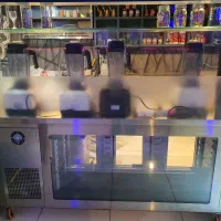 فروش یخچال میزکاری و فر سه شعله شنی در حد نو