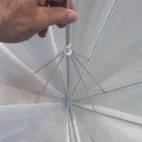 چتر سفید نرم کننده نور مخصوص عکاسی و تولید محتوا|دوربین عکاسی و فیلم‌برداری|تهران, فردوسی|دیوار