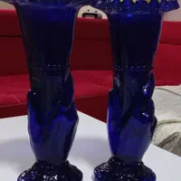 یک جفت گلدان قدیمی