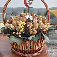 تزیین سبدمیوه وآجیل|گل مصنوعی|شهرضا, |دیوار