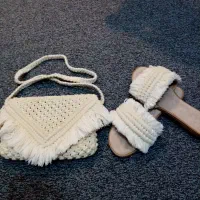 صندل و کیف ست