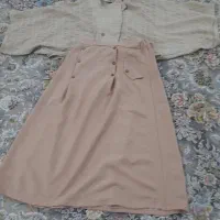 لباس دخترانه شومیز ودامن وکت