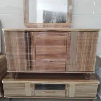 آینه و کنسول|بوفه، ویترین، کنسول|اسلامآباد غرب, |دیوار