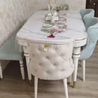 مبلمان و میز ناهار خوری در حد نو|مبلمان خانگی و میز عسلی|رشت, حاجی آباد|دیوار