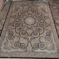 فرش 9 متری محتشم کاشان 1000 شانه مشکی