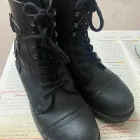 نیم بوت چرمی زنانه ترک