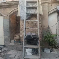 پله چوبی پهن قدیمی درجه یک|مصالح و تجهیزات ساختمان|کرمانشاه, |دیوار
