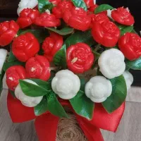 گل شمع وربان|صنایع دستی و سایر لوازم تزئینی|شیراز, تحویلی|دیوار