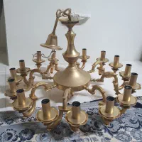 لوستر با آبکاری طلا