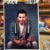 عکس برابربافت قالیچه/تابلوفرش/هدیه مناسبت