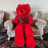 خرس یک نیم متری خیلی زیبا مناسب هدیه