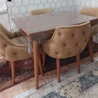 مبل ۸ نفره ،تخت خواب شو ،میز ناهار خوری ۴ نفره|مبلمان خانگی و میز عسلی|لنگرود, |دیوار