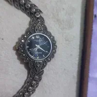 ساعت النگو نیم ست نقره
