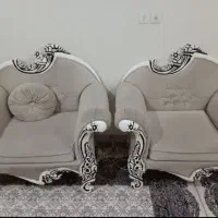 مبلمان ۷ نفره در حد نو|مبلمان خانگی و میز عسلی|تیران, |دیوار